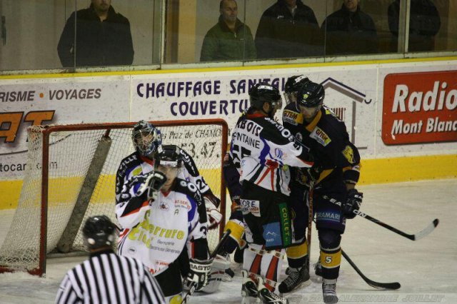 Photo hockey match Chamonix  - Caen  le 23/10/2010