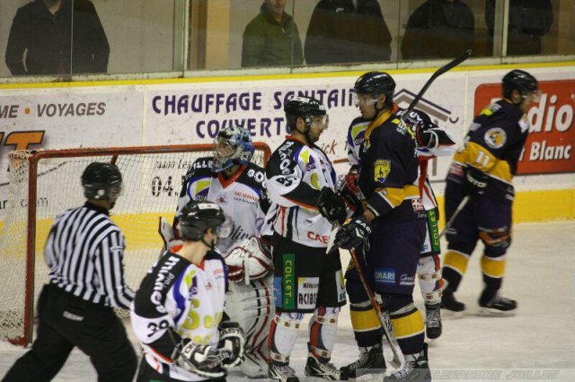 Photo hockey match Chamonix  - Caen  le 23/10/2010