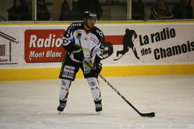Photo hockey match Chamonix  - Caen  le 23/10/2010