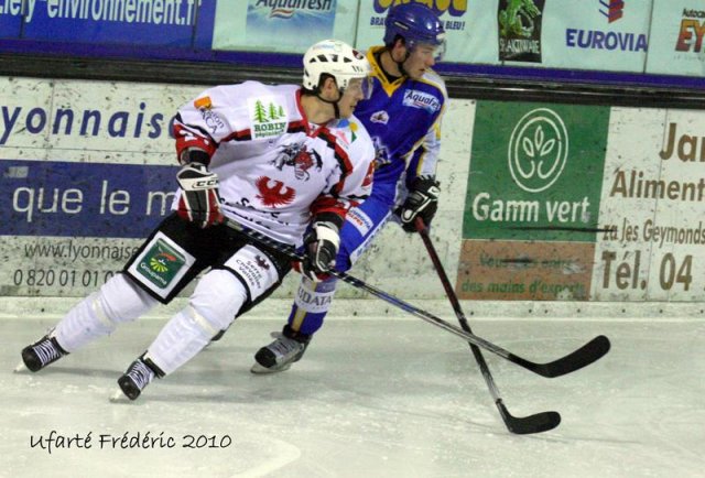 Photo hockey match Villard-de-Lans - Briançon  le 23/10/2010