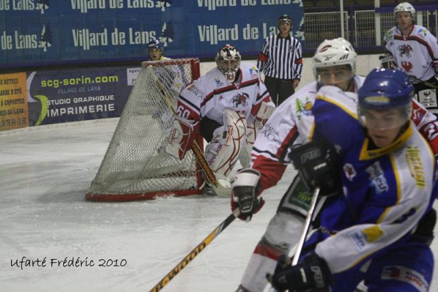 Photo hockey match Villard-de-Lans - Briançon  le 23/10/2010