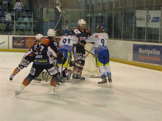 Photo hockey match Montpellier  - Gap  le 20/09/2008
