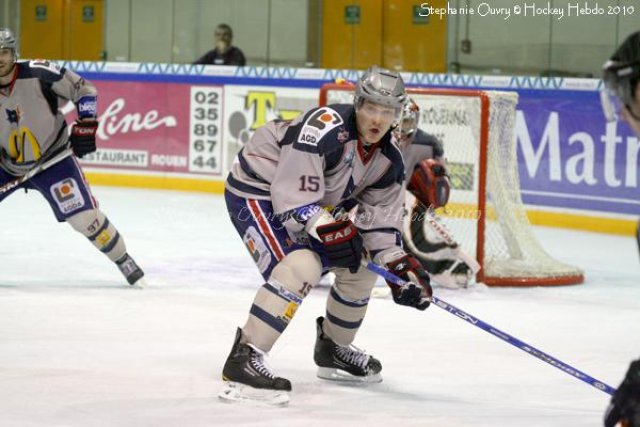 Photo hockey match Rouen - Grenoble  le 23/10/2010