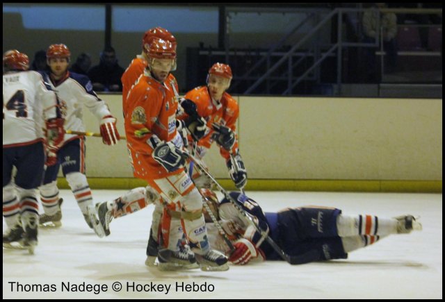 Photo hockey match Amnéville - Evry  le 23/10/2010