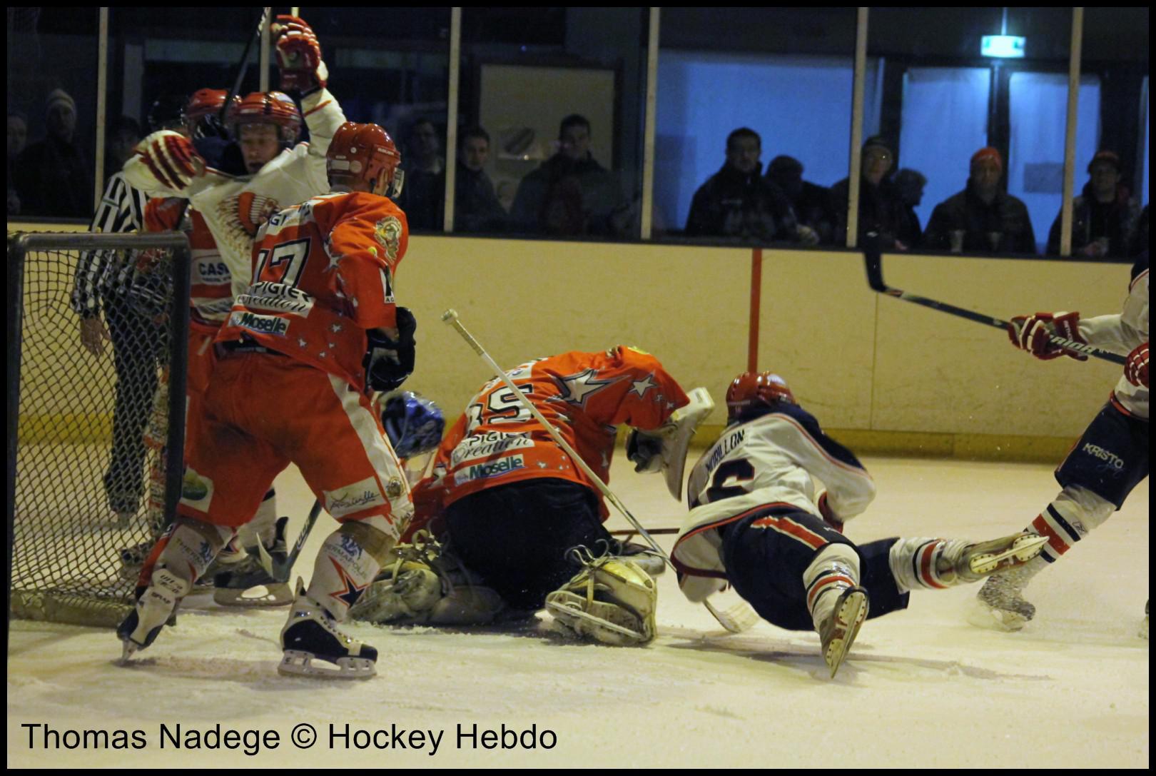 Amnéville 3 - 4 Evry 