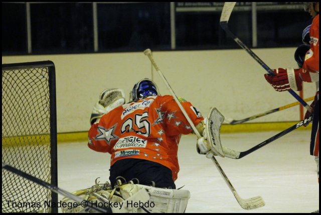 Photo hockey match Amnéville - Evry  le 23/10/2010