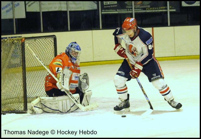 Photo hockey match Amnéville - Evry  le 23/10/2010