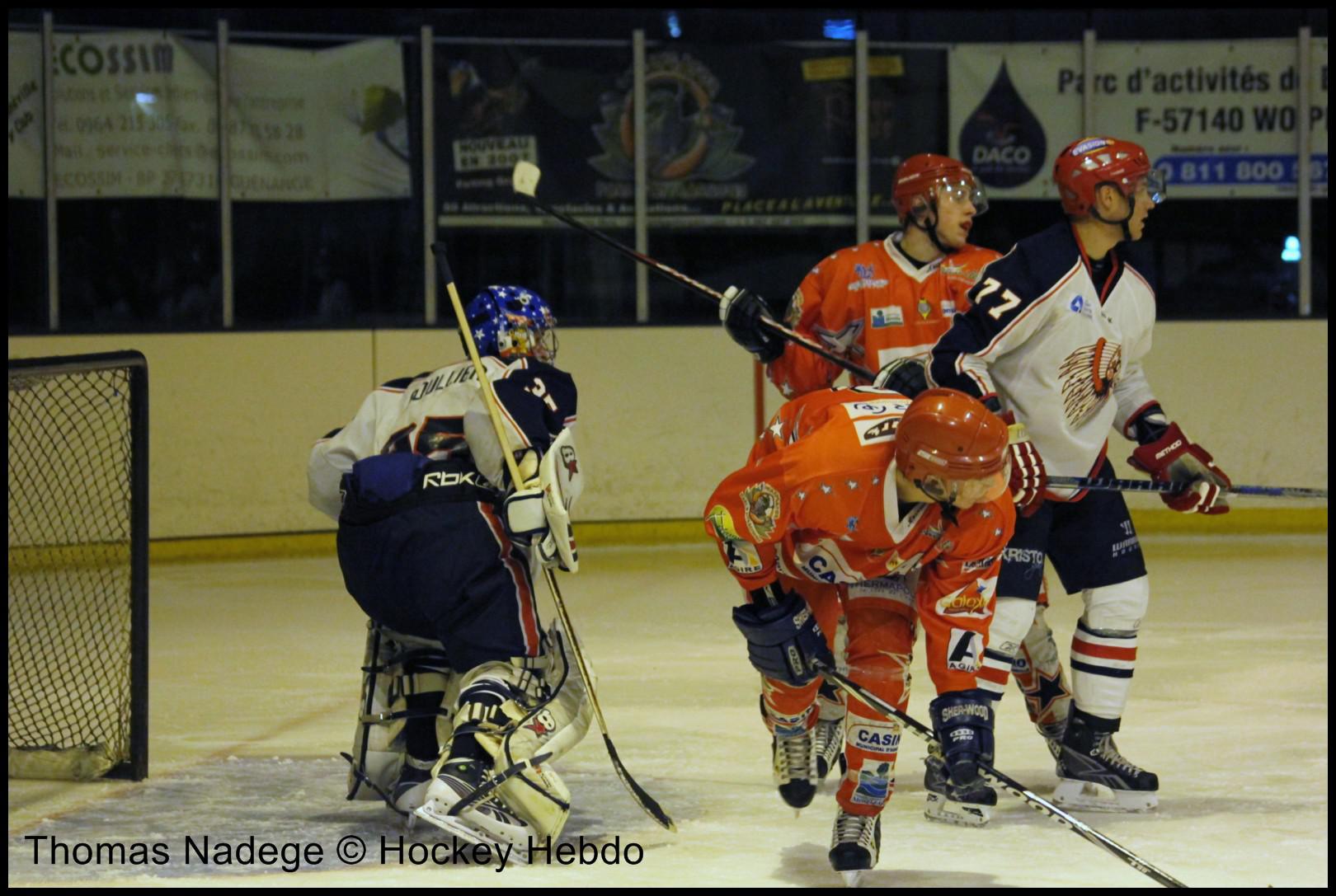 Amnéville 3 - 4 Evry 