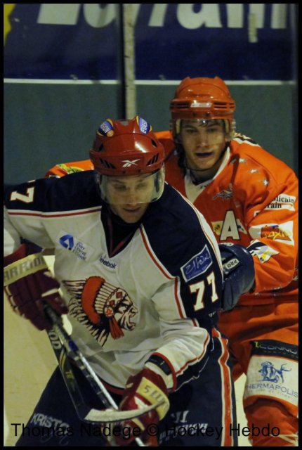 Photo hockey match Amnéville - Evry  le 23/10/2010