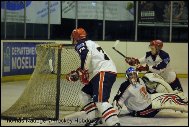 Photo hockey match Amnéville - Evry  le 23/10/2010