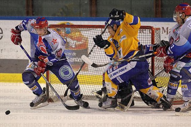 Photo hockey match Lyon - Dijon  le 26/10/2010