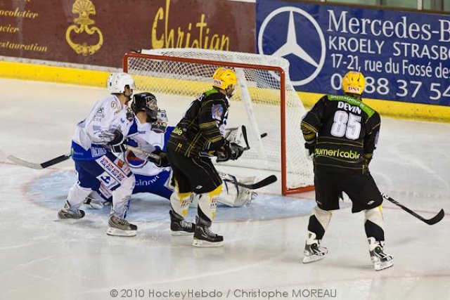 Photo hockey match Strasbourg  - Reims* le 26/10/2010