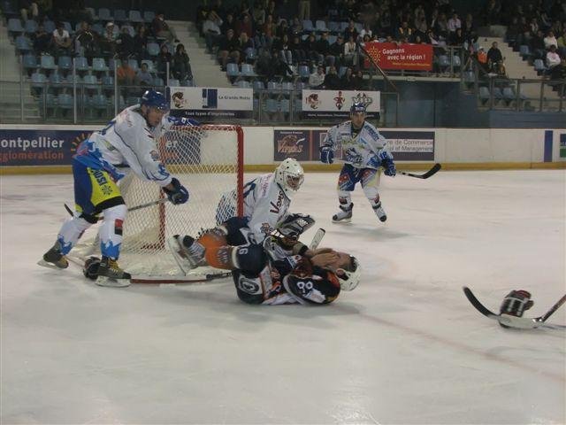 Photo hockey match Montpellier  - Gap  le 20/09/2008