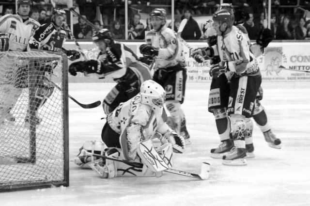 Photo hockey match Caen  - Brest  le 27/10/2010
