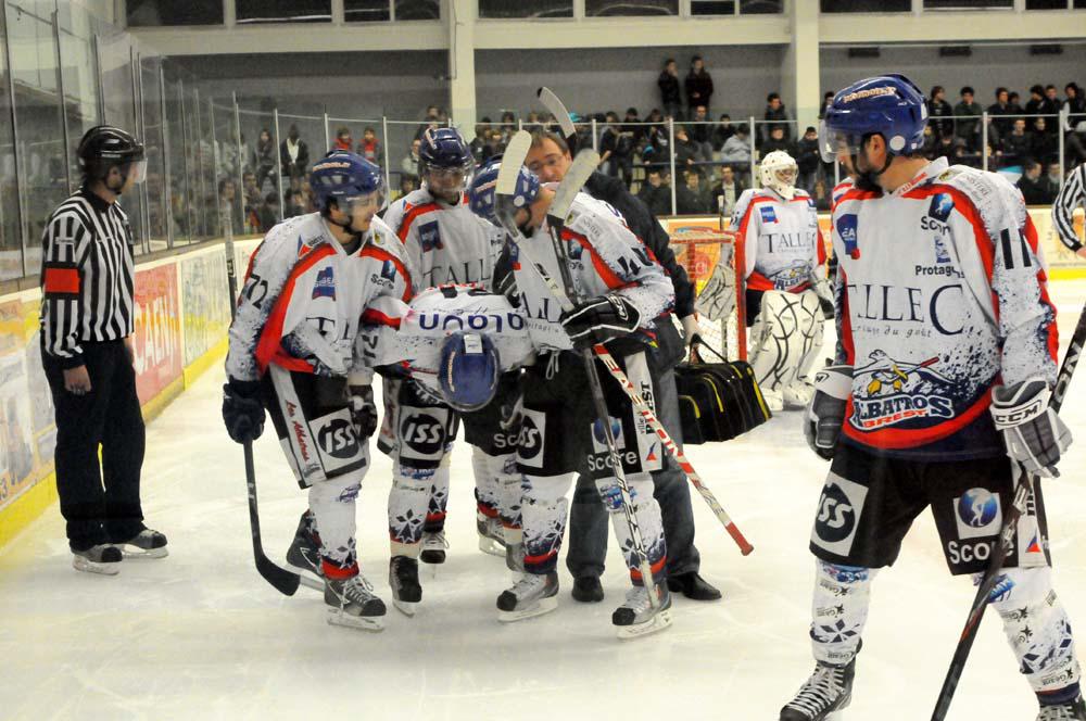 Caen  5 - 6 Brest 