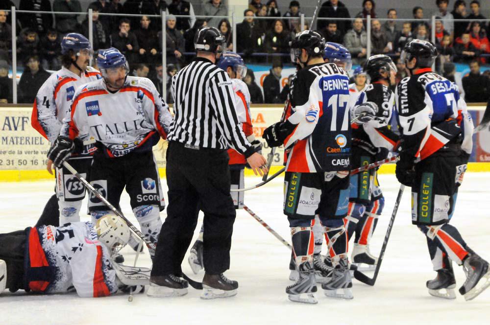 Caen  5 - 6 Brest 