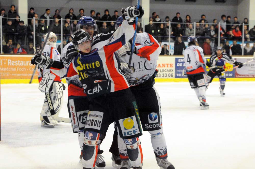 Caen  5 - 6 Brest 