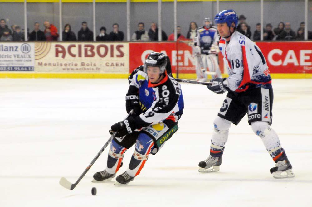 Caen  5 - 6 Brest 
