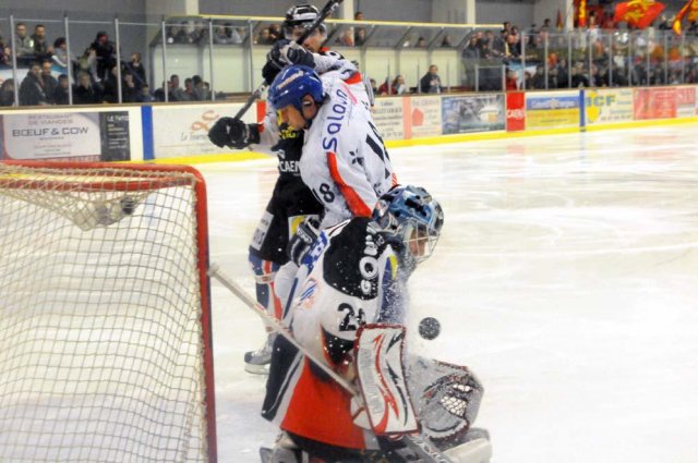 Photo hockey match Caen  - Brest  le 27/10/2010