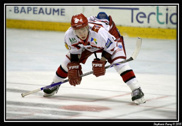 Photo hockey match Rouen - Briançon  le 28/03/2008