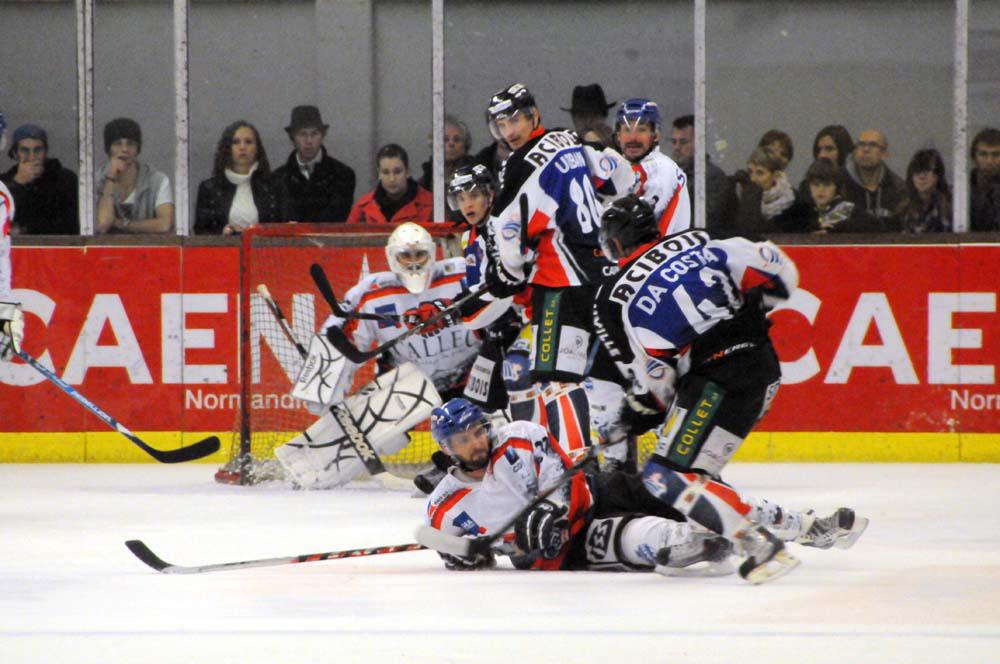 Caen  5 - 6 Brest 