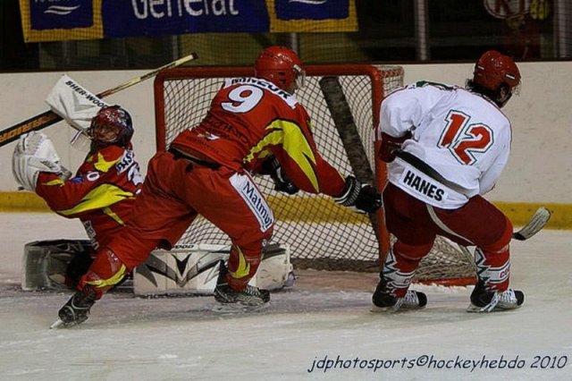 Photo hockey match Orléans - Courbevoie  le 26/10/2010