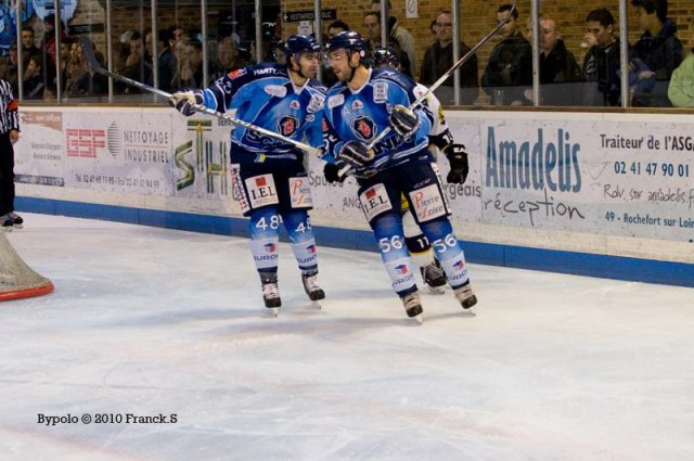 Photo hockey match Angers  - Chamonix  le 30/10/2010