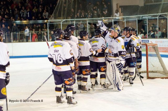 Photo hockey match Angers  - Chamonix  le 30/10/2010