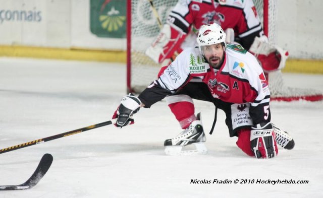Photo hockey match Briançon  - Strasbourg  le 30/10/2010