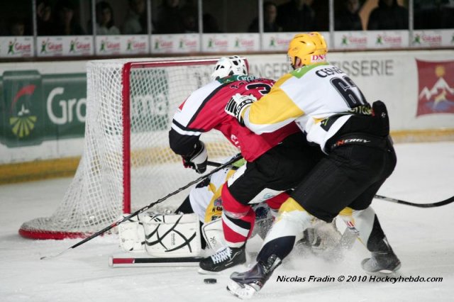 Photo hockey match Briançon  - Strasbourg  le 30/10/2010
