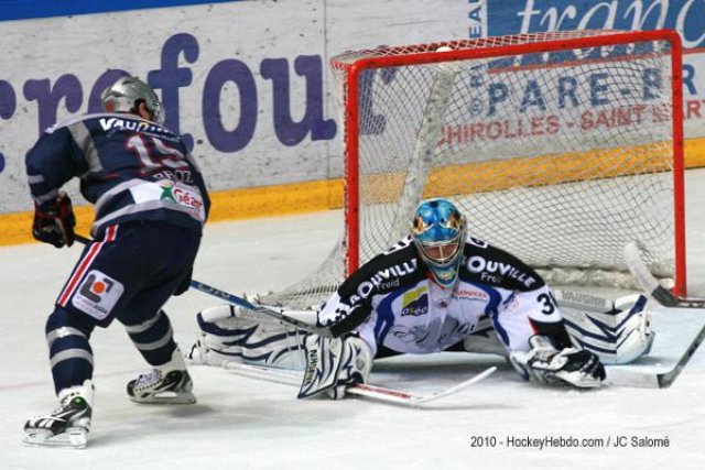 Photo hockey match Grenoble  - Caen  le 30/10/2010
