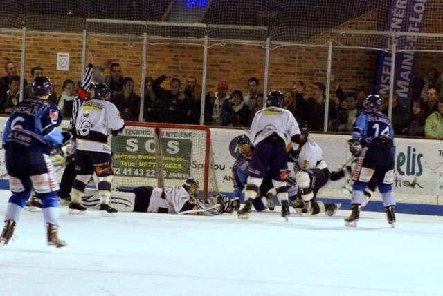 Photo hockey match Angers  - Chamonix  le 30/10/2010