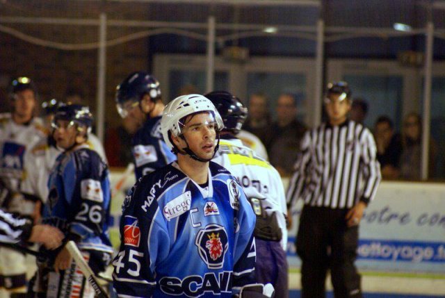 Photo hockey match Angers  - Chamonix  le 30/10/2010