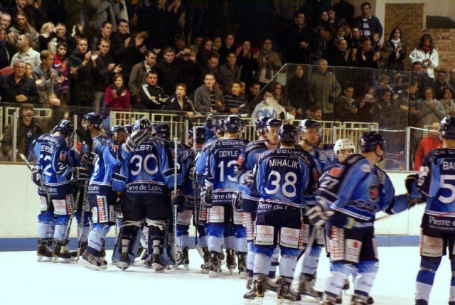 Photo hockey match Angers  - Chamonix  le 30/10/2010