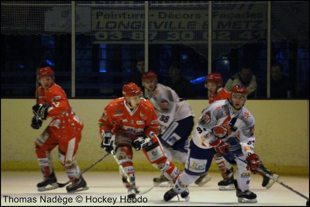 Photo hockey match Amnéville - Lyon le 30/10/2010