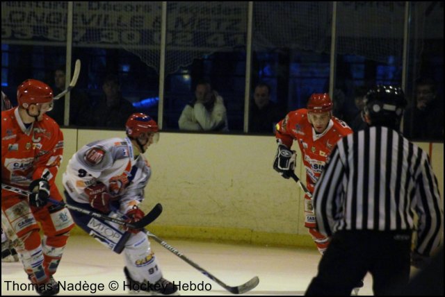 Photo hockey match Amnéville - Lyon le 30/10/2010