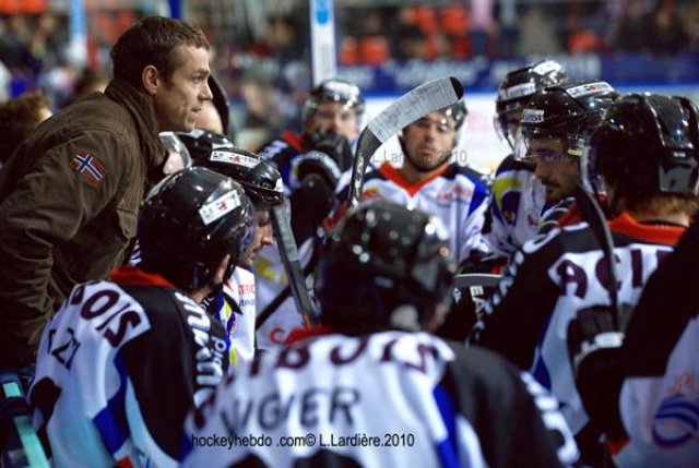 Photo hockey match Grenoble  - Caen  le 30/10/2010