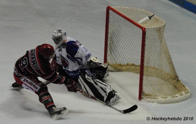 Photo hockey match Anglet - Reims le 30/10/2010