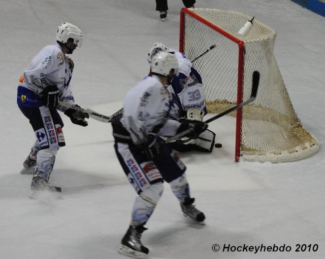 Photo hockey match Anglet - Reims le 30/10/2010