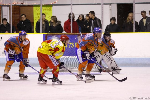 Photo hockey match Clermont-Ferrand - Orléans le 30/10/2010