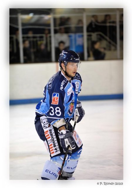 Photo hockey match Angers  - Chamonix  le 30/10/2010