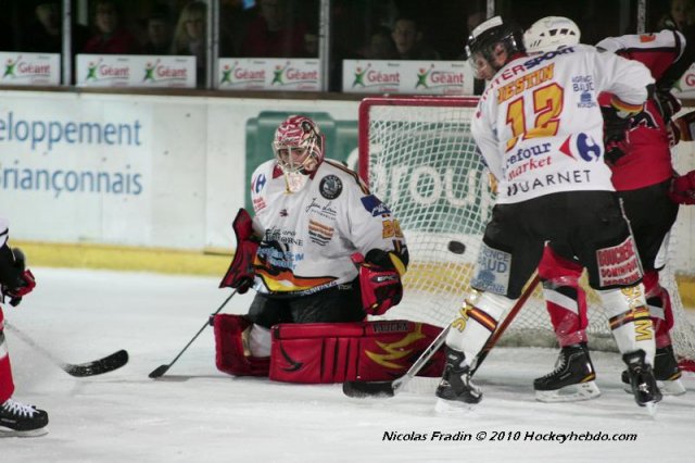 Photo hockey match Briançon  - Morzine-Avoriaz le 02/11/2010