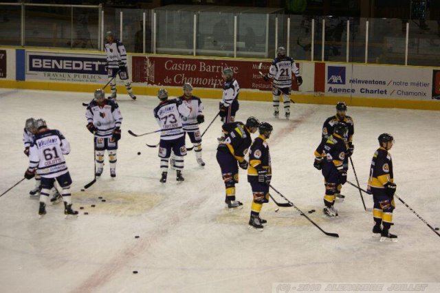Photo hockey match Chamonix  - Grenoble  le 02/11/2010