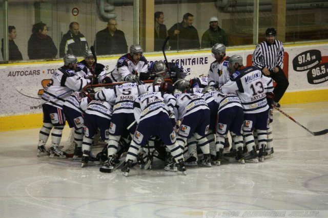 Photo hockey match Chamonix  - Grenoble  le 02/11/2010