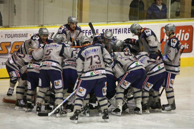 Photo hockey match Chamonix  - Grenoble  le 06/11/2010