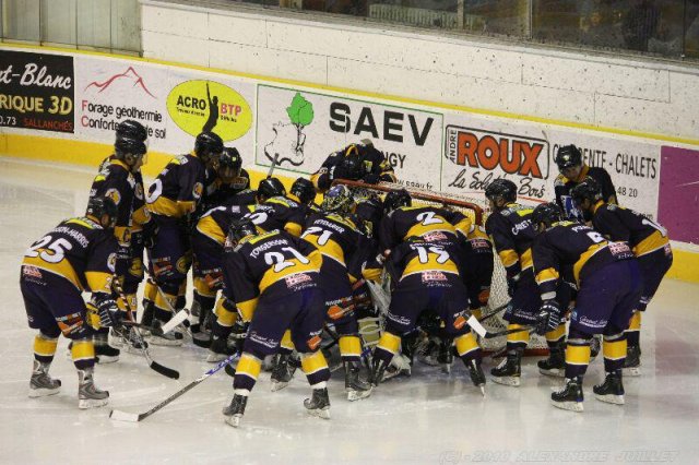 Photo hockey match Chamonix  - Grenoble  le 06/11/2010
