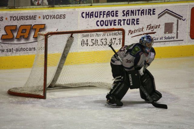 Photo hockey match Chamonix  - Grenoble  le 06/11/2010