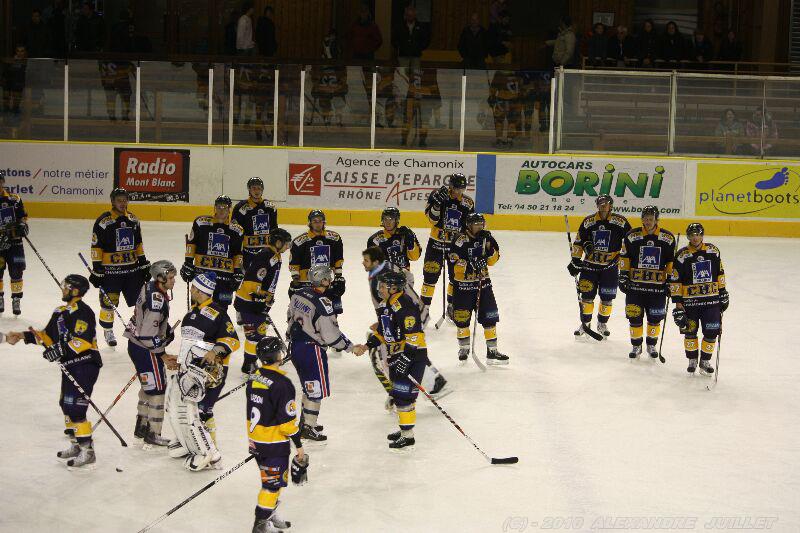 Chamonix  2 - 3 Grenoble 