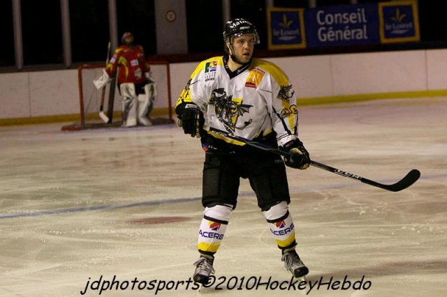 Photo hockey match Orléans - Rouen II le 06/11/2010