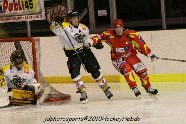 Photo hockey match Orléans - Rouen II le 06/11/2010